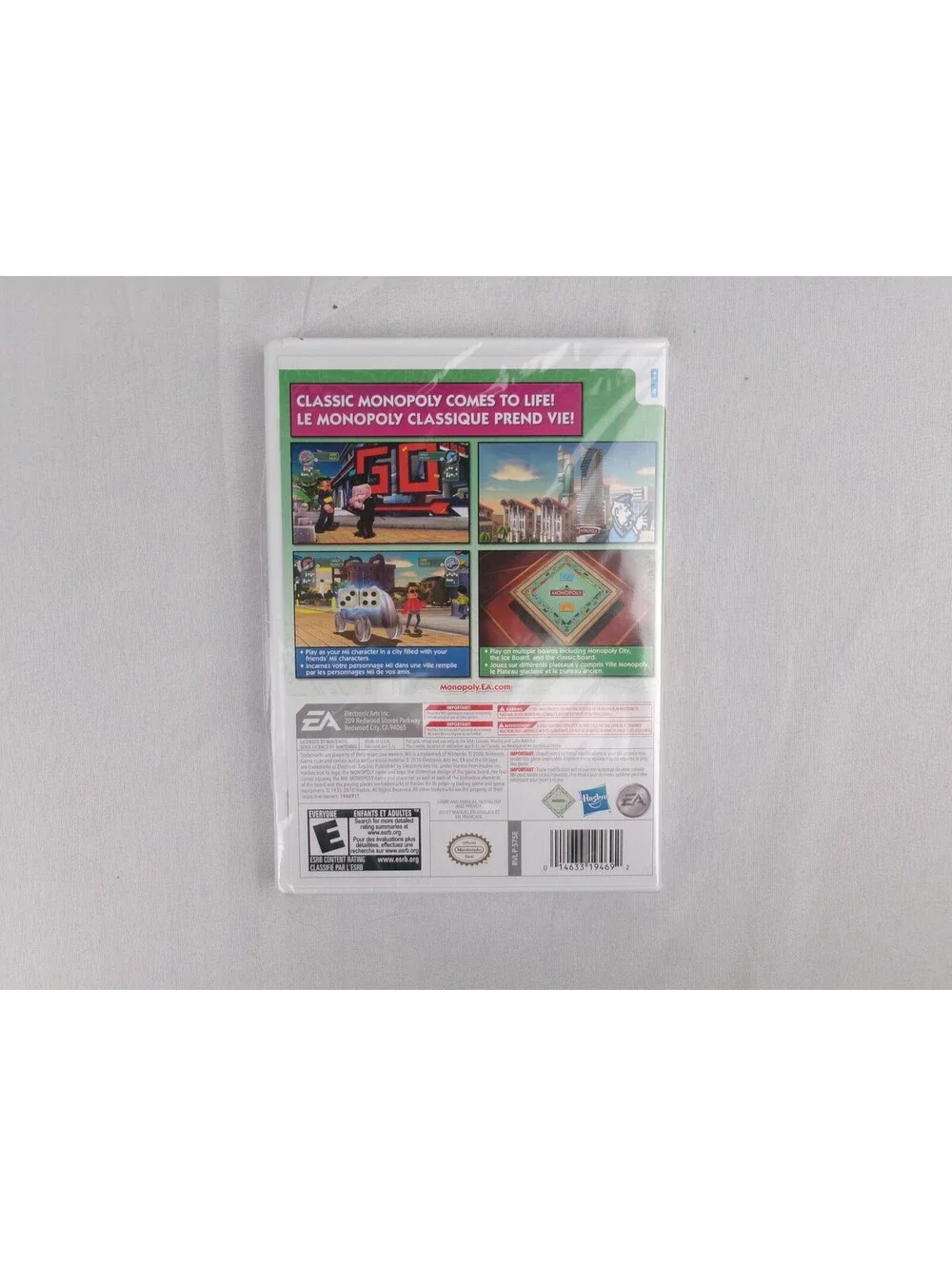 Monopoly Streets Nintendo Wii 2010 Brand New Factory Sealed EA Hasbro